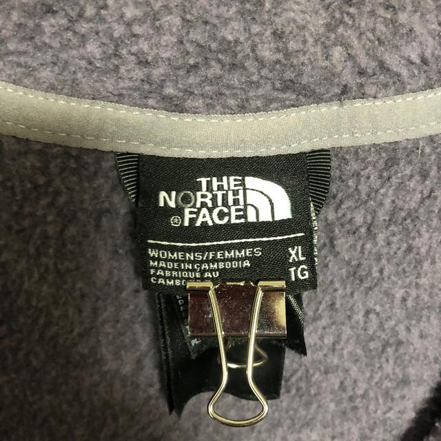 THE NORTH FACE(ザノースフェイス)のくすみパープル 紫 ノースフェイス ハーフジップ  XL フリース パーカー メンズのジャケット/アウター(ブルゾン)の商品写真