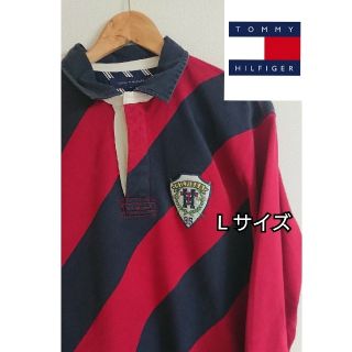 トミーヒルフィガー(TOMMY HILFIGER)のTommy HILFIGER トミーヒルフィガー ラガーシャツ ワンポイント(ポロシャツ)