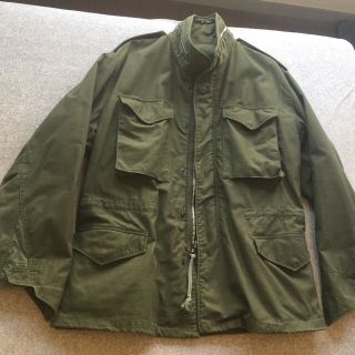 ダブルアールエル(RRL)の超美品 68年 M-65 アルミ 2ndフィールドジャケット comoli EG(ミリタリージャケット)