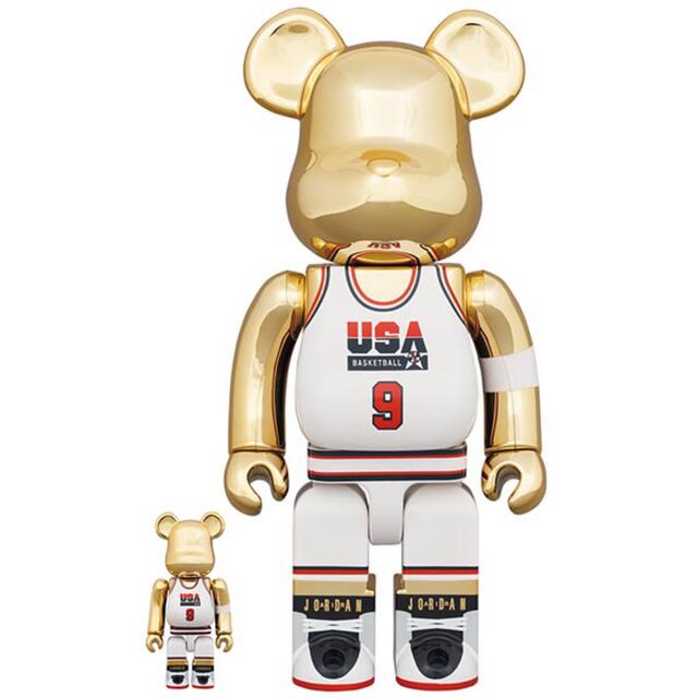 BE@RBRICK Michael Jordan USA 100% 400% BE@RBRICK Michael Jordan USA 100% 400%