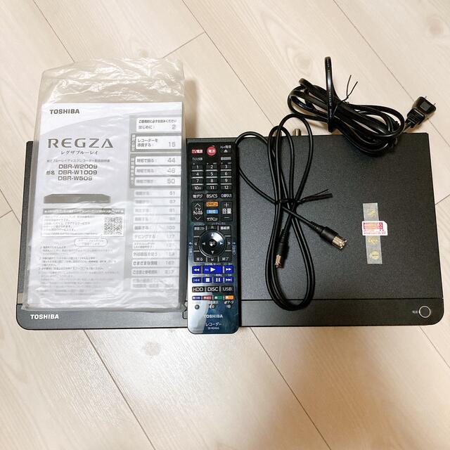 【TOSHIBA】REGZA レグザブルーレイ DBR-W1009