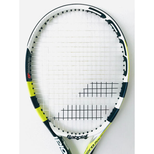 Babolat(バボラ)の【希少】バボラ『アエロプロドライブ』テニスラケット／G2／イエロー／ナダル使用 スポーツ/アウトドアのテニス(ラケット)の商品写真