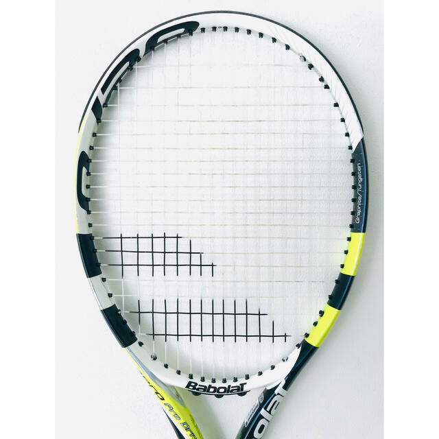 Babolat(バボラ)の【希少】バボラ『アエロプロドライブ』テニスラケット／G2／イエロー／ナダル使用 スポーツ/アウトドアのテニス(ラケット)の商品写真