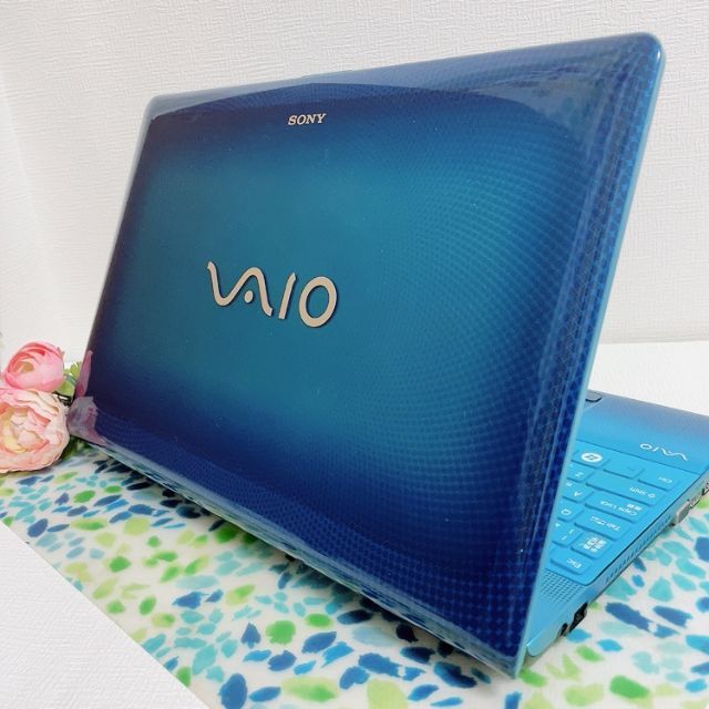 美品★希少カラーブルー/SONY/VAIO/ブルーレイ/カメラ