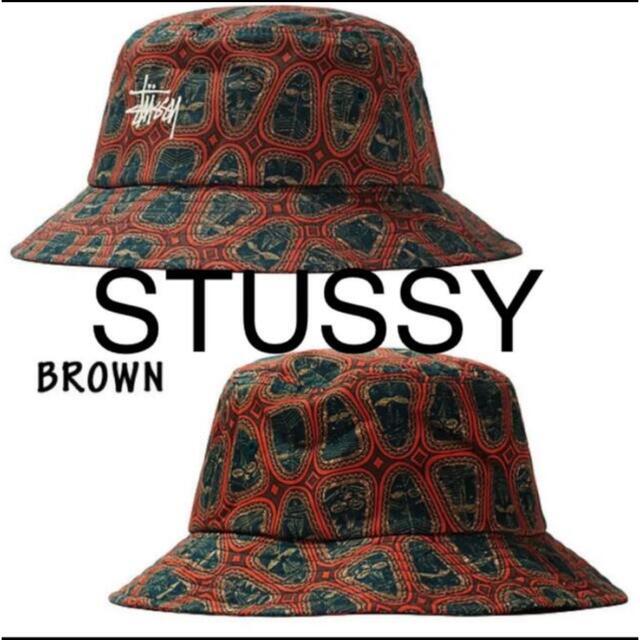 [新品未使用][値下げ]Stussy MASK PATTERN HAT