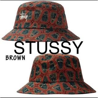 ステューシー(STUSSY)の[新品未使用][値下げ]Stussy MASK PATTERN HAT(ハット)