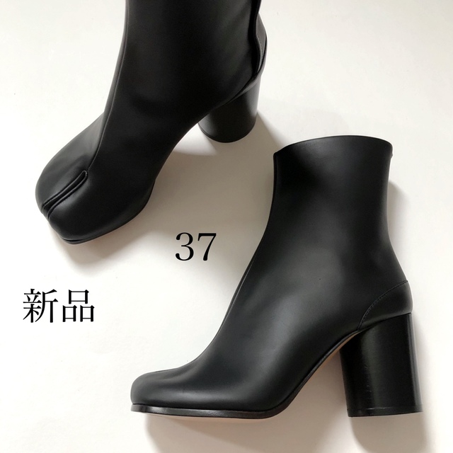 2022高い素材 Maison 黒 ブラック 足袋ブーツ TABI タビ マルジェラ