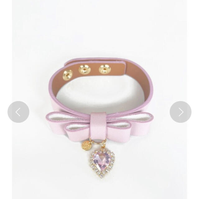 Honey Salon(ハニーサロン)のHoney Salon my favoriteリボンブレス ピンク レディースのアクセサリー(ブレスレット/バングル)の商品写真