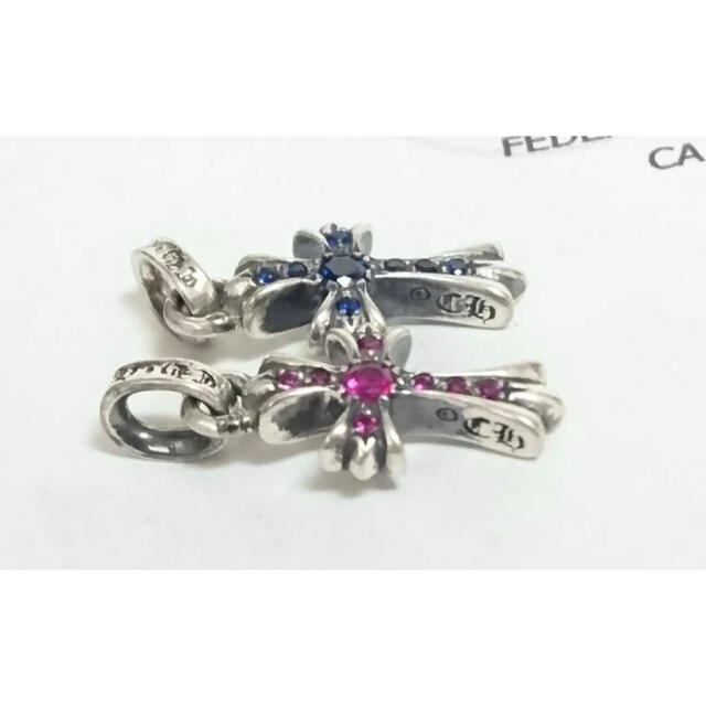Chrome Hearts - クロムハーツ ベビーファットクロスチャーム Chrome Hearts - クロムハーツ ベビーファットクロスチャーム