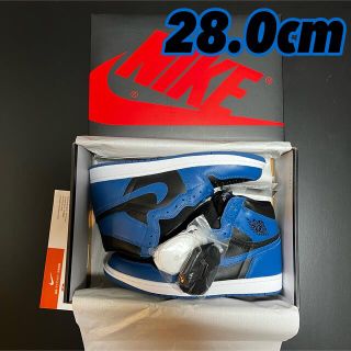 ナイキ(NIKE)のNIKE AIR JORDAN 1 HIGH supreme OG 28.0cm(スニーカー)