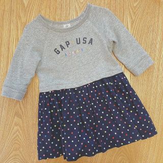 ベビーギャップ(babyGAP)のベビーギャップ　ワンピース　95cm ドットスカート(ワンピース)