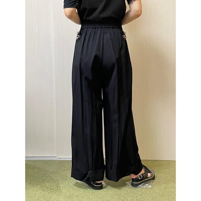 TOGA(トーガ)の【美品】TOGA PULLAワイドパンツBLACK レディースのパンツ(カジュアルパンツ)の商品写真