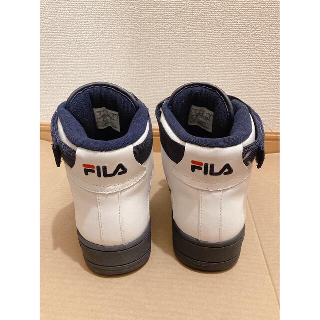 フィラ　FILA fila ハイカットスニーカー　スニーカー　白スニーカー