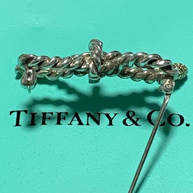 TIFFANY&Co. ヴィンテージ リボンモチーフ 1985 ブローチ SV925