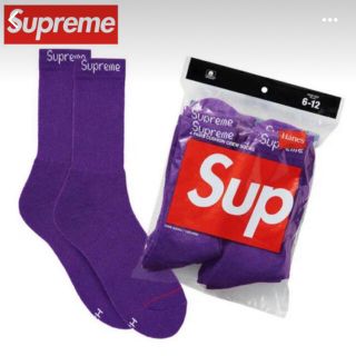 シュプリーム(Supreme)のSupreme×Hanes Crew Socks (ソックス)