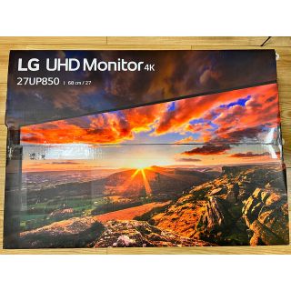 LG 27UP850-W 4Kモニター HDR400(ディスプレイ)