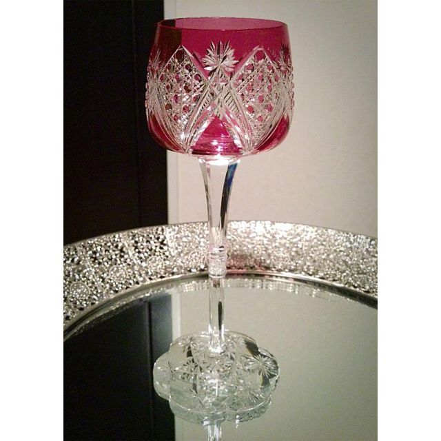 最大90%OFFクーポン 美品希少 Old Baccarat CONDE ワイングラス1客