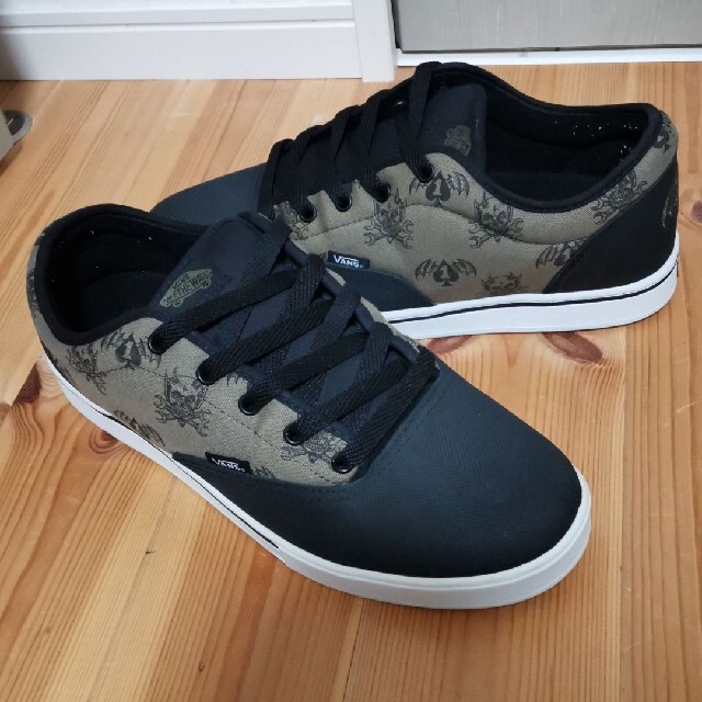 【早い者勝ち値引きUSED美品】VANS AV ERA グリーン30cmチャッカ