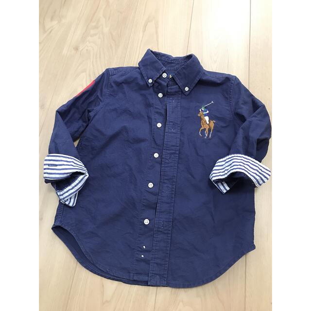 POLO RALPH LAUREN(ポロラルフローレン)のPolo 男の子トップス長袖一枚100cm と110cmの半袖二枚とブラウス一枚 キッズ/ベビー/マタニティのキッズ服男の子用(90cm~)(Tシャツ/カットソー)の商品写真