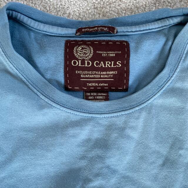 OLD CARLS 長袖　Tシャツ　青 メンズのトップス(Tシャツ/カットソー(七分/長袖))の商品写真