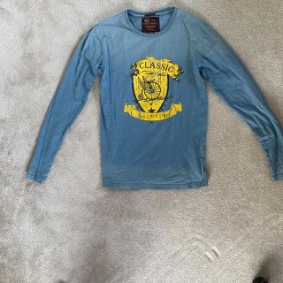 OLD CARLS 長袖　Tシャツ　青(Tシャツ/カットソー(七分/長袖))