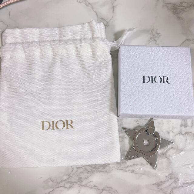 Dior(ディオール)のdior ディオール　ノベルティー　スマホリング ポーチセット ウェルカムギフト エンタメ/ホビーのコレクション(ノベルティグッズ)の商品写真