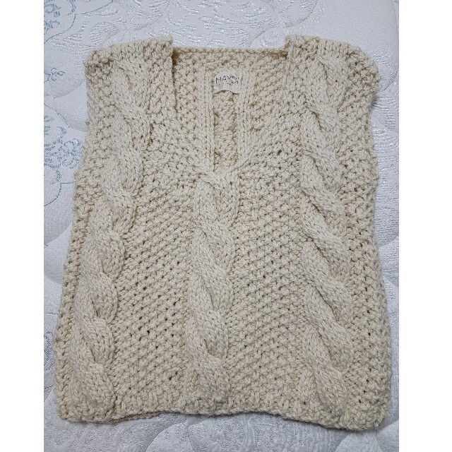 JOURNAL STANDARD(ジャーナルスタンダード)の★塩梅☆様 HAND-KNITTED CHUNKY VEST レディースのトップス(ベスト/ジレ)の商品写真