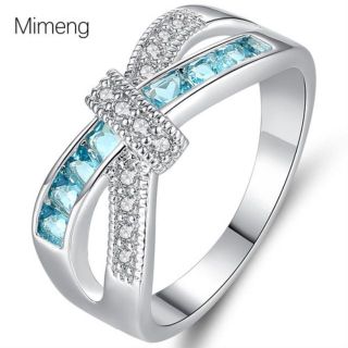 2022年新作入荷 王冠RING TOPAZ 人気完売商品❣️ミキア⭐WHITE - その他