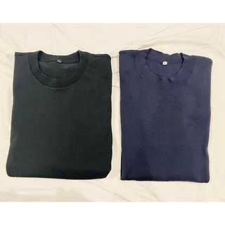 ムジルシリョウヒン(MUJI (無印良品))のmuji labo ニットTシャツ　2着セット(Tシャツ/カットソー(半袖/袖なし))