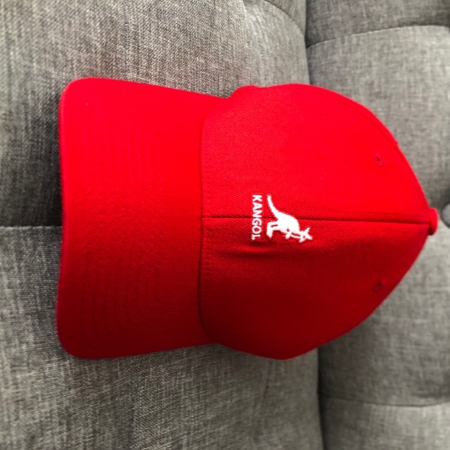 KANGOL - KANGOL カンゴール キャップ 赤 XLサイズ フレックス