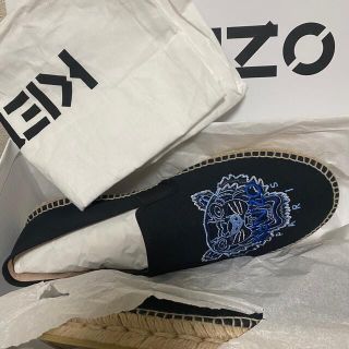 ケンゾー(KENZO)のKENZO ゴムエスパドリーユ tiger タイガー(スリッポン/モカシン)