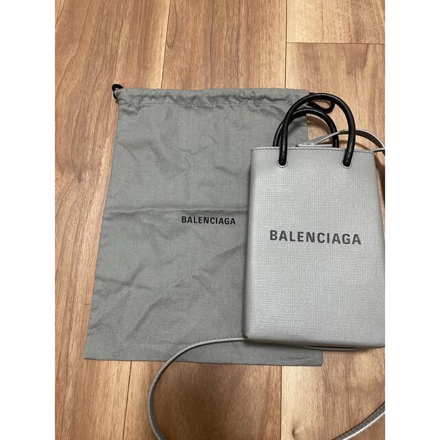 リアル Balenciaga - balenciaga フォンホルダー ショルダーバッグ