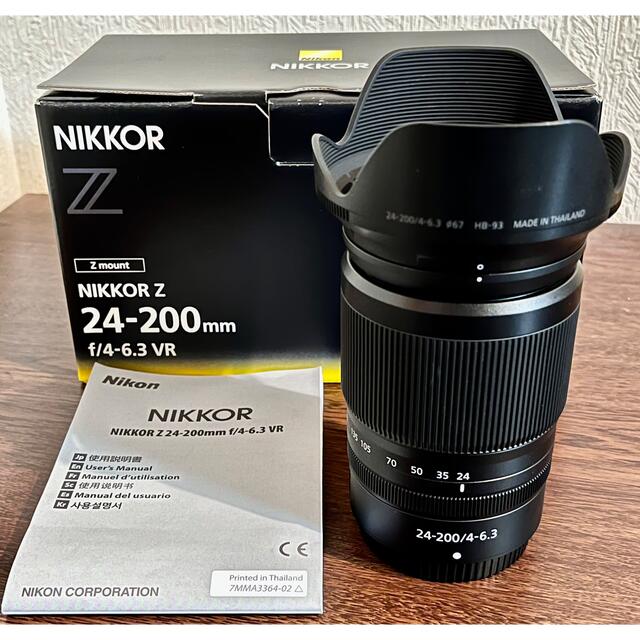 Nikon Z24-200mm F4-6.3 VR - レンズ(ズーム)