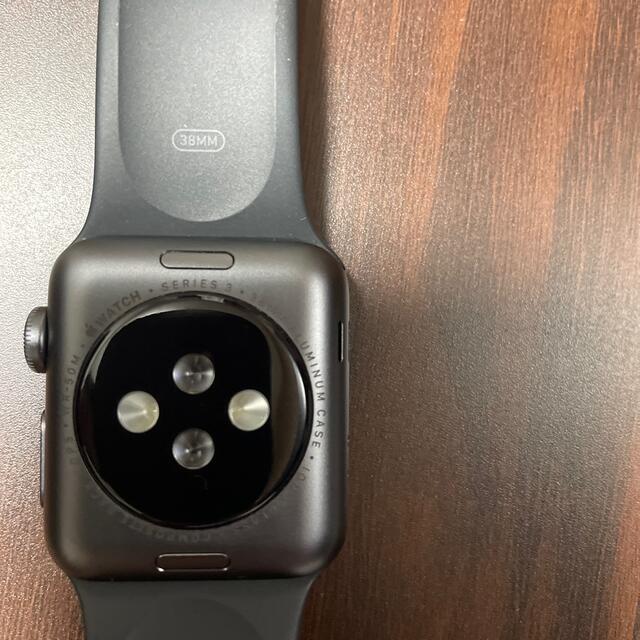 Apple Watch(アップルウォッチ)の値下げ！　アップルウォッチシリーズ3 メンズの時計(腕時計(デジタル))の商品写真