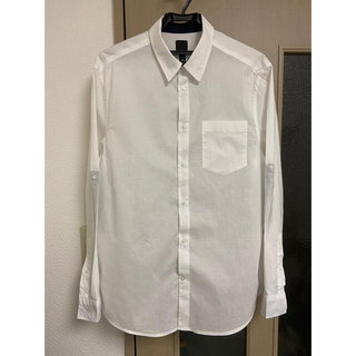 エイチアンドエム(H&M)のH&M Yシャツ、UNIQLOブロックテックパーカー(Tシャツ/カットソー(七分/長袖))