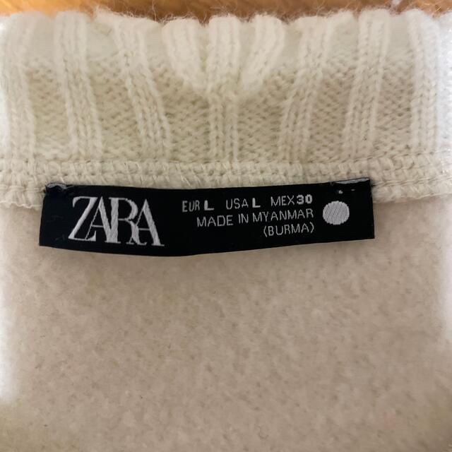 ZARA(ザラ)のZARA☆襟付きトレーナー レディースのトップス(トレーナー/スウェット)の商品写真