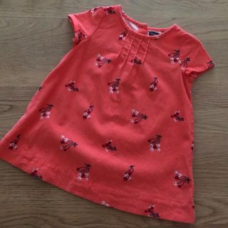 ベビーギャップ(babyGAP)の美品☆ベビーギャップ☆コーデュロイワンピース80cm(ワンピース)