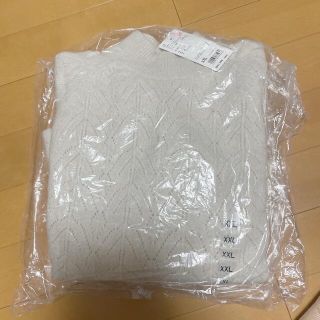 ユニクロ(UNIQLO)のUNIQLO【新品】ライトスフレヤーンXXL(ニット/セーター)