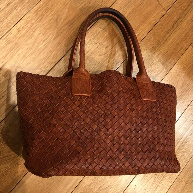 BOTTEGA VENETA ボッテガベネタ トートバッグ - 茶系