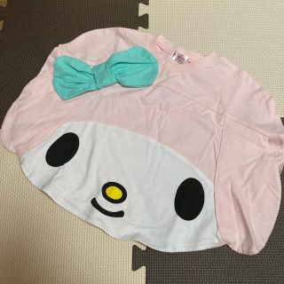 マイメロディ(マイメロディ)の新品！マイメロディ♡ポンチョ風フェイストップス/90(Tシャツ/カットソー)