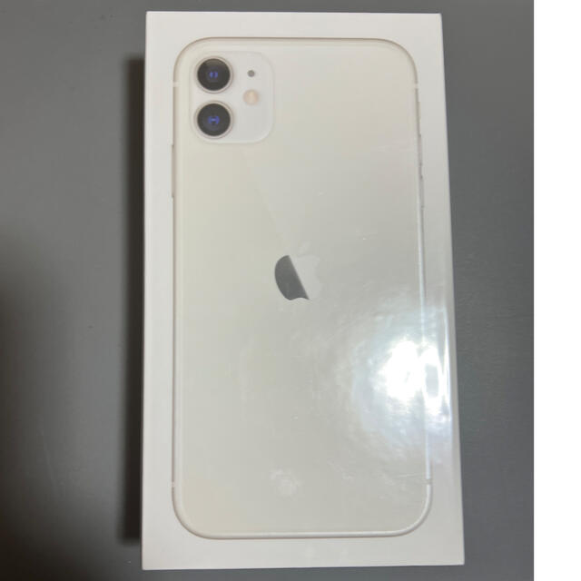 iPhone 11 white 64GB SIMフリー 新品未開封