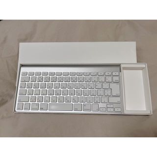 アップル(Apple)のApple Wireless Keyboard MC184J/B 美品(PC周辺機器)