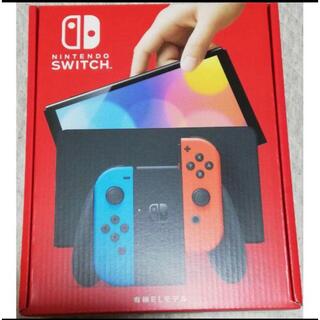 ニンテンドースイッチ(Nintendo Switch)の新品 未開封　Nintendo Switch スイッチ 本体 有機ELネオン(家庭用ゲーム機本体)