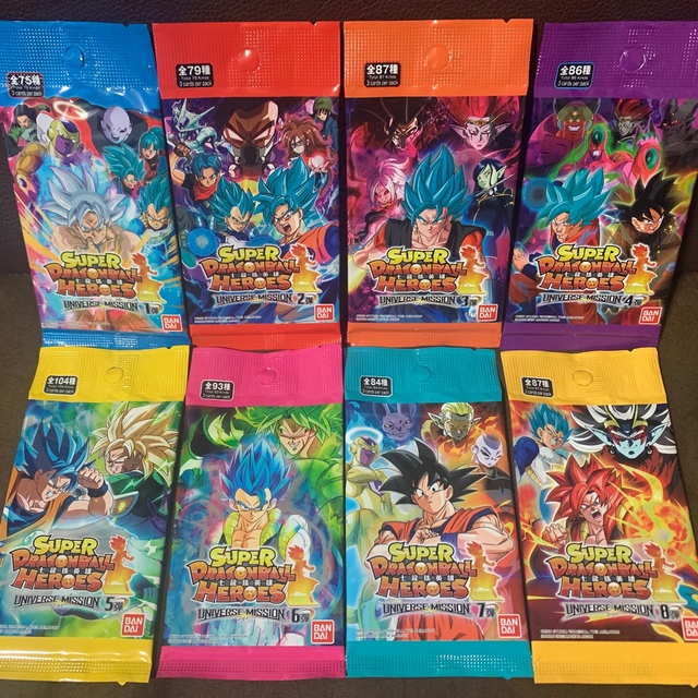 ⭐️スーパードラゴンボールヒーローズ 台湾版パック コンプセット