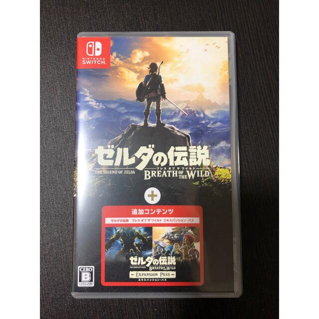 Nintendo Switch(ニンテンドースイッチ)のゼルダの伝説 ブレス オブ ザ ワイルド ＋ エキスパンション・パス Switc エンタメ/ホビーのゲームソフト/ゲーム機本体(家庭用ゲームソフト)の商品写真