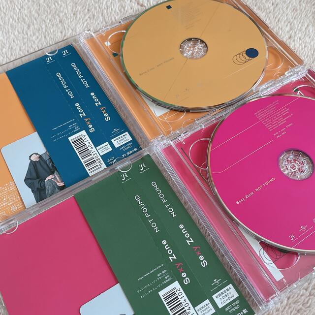 Sexy Zone(セクシー ゾーン)のNOT FOUND エンタメ/ホビーのCD(ポップス/ロック(邦楽))の商品写真