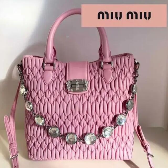 miumiu - 【美品】ミュウミュウ ハンドバッグショルダーバッグ