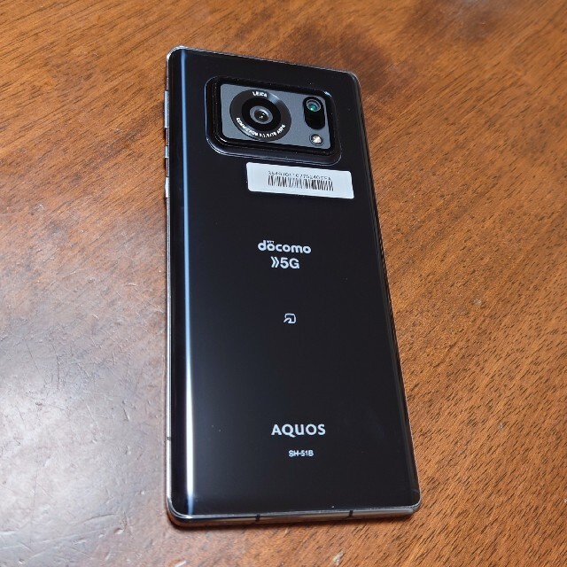 卸直営店(お得な特別割引価格) 美品*AQUOS R6 ブラック docomo SH