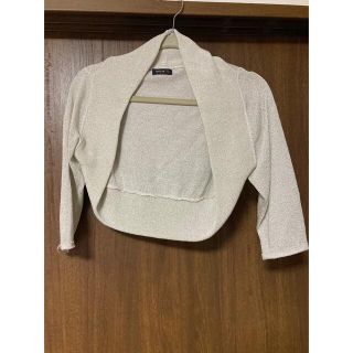 コムサイズム(COMME CA ISM)の【専用】■コムサイズム■ボレロ■シルバーラメ■Ｍサイズ■(ボレロ)