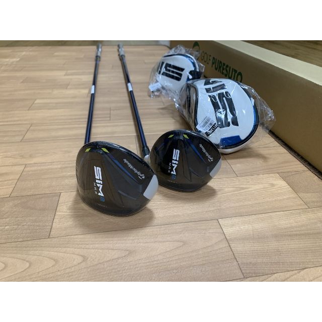 TaylorMade - 新品 SIM2 MAX フェアウェイウッド 3W 5W 2本セット S